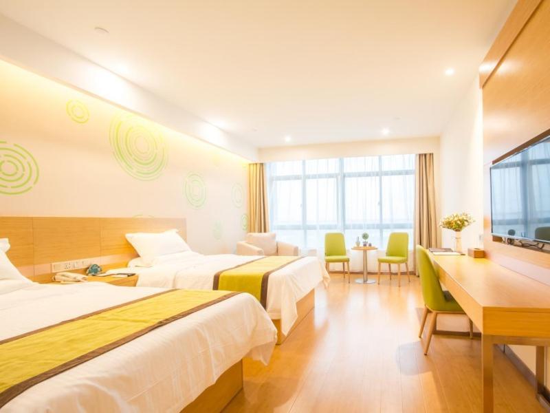 דזיאסין Greentree Inn Wuxi Huishan District Yangshan Town Jiayang Life Plaza Business Hotel מראה חיצוני תמונה