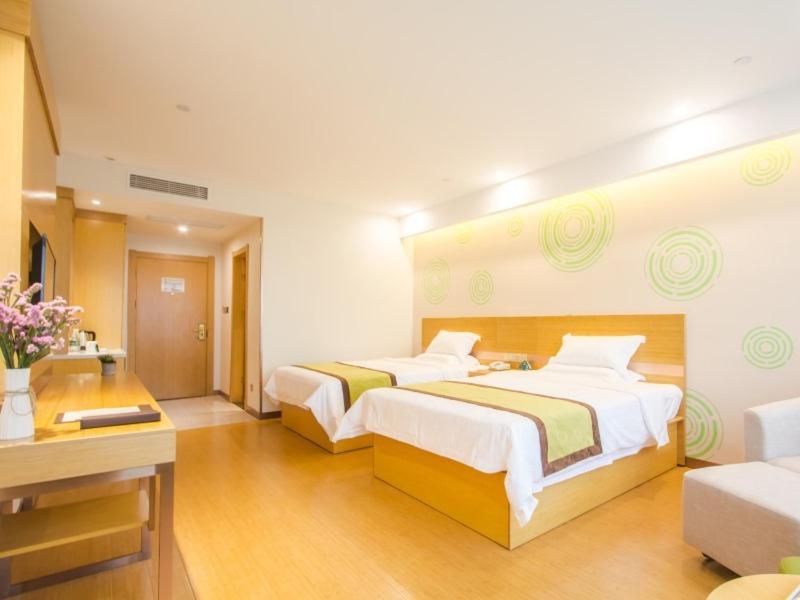 דזיאסין Greentree Inn Wuxi Huishan District Yangshan Town Jiayang Life Plaza Business Hotel מראה חיצוני תמונה