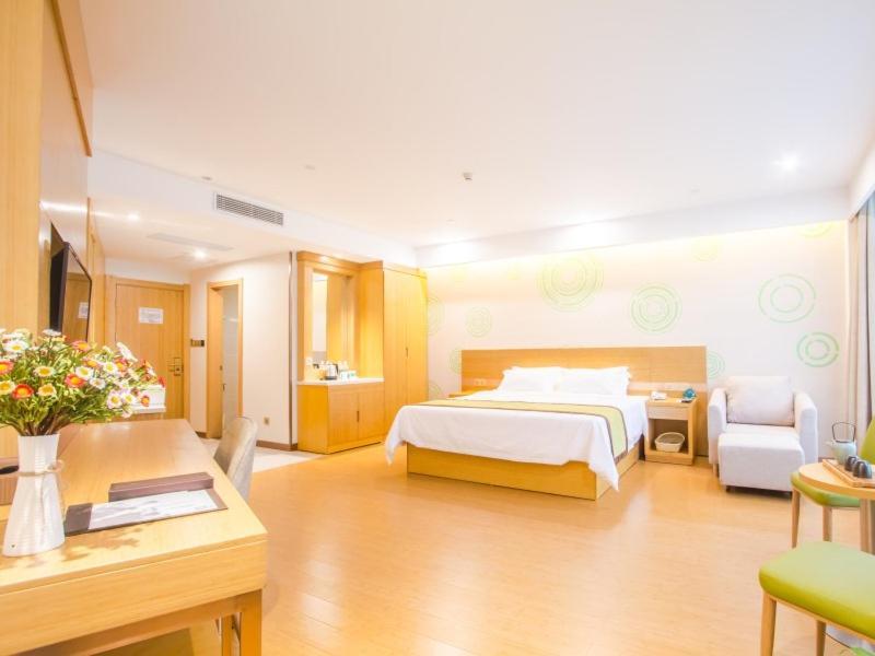 דזיאסין Greentree Inn Wuxi Huishan District Yangshan Town Jiayang Life Plaza Business Hotel מראה חיצוני תמונה