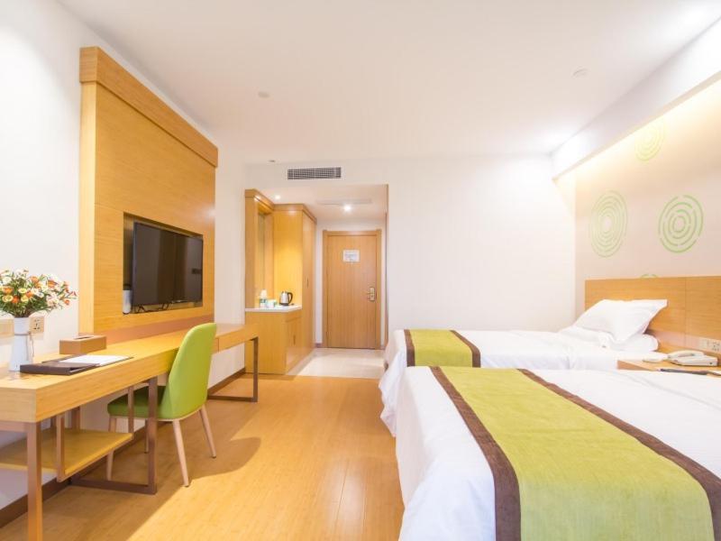 דזיאסין Greentree Inn Wuxi Huishan District Yangshan Town Jiayang Life Plaza Business Hotel מראה חיצוני תמונה