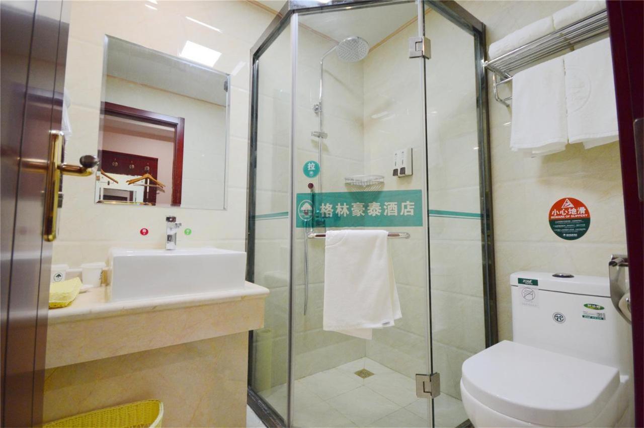 דזיאסין Greentree Inn Wuxi Huishan District Yangshan Town Jiayang Life Plaza Business Hotel מראה חיצוני תמונה